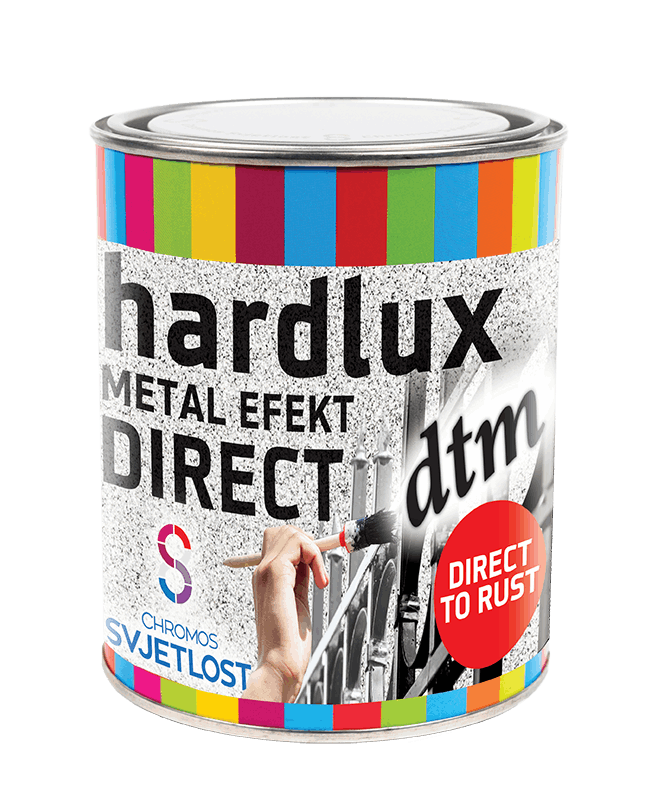 Hardlux Metal efekt Direct dtm  - Chromos Svjetlost